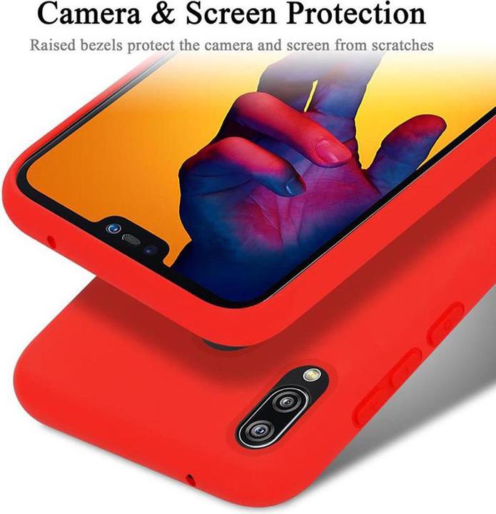 Produktbild Cadorabo TPU Liquid Silicone Case Cover (Huawei Nova 3E)