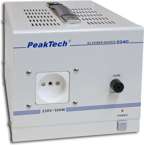 Actual product image Peaktech Laboratory power supply 3 Kan....30 VDC VDC 2.5 A/...12 VDC VDC 0.5 A/...5 VDC VD (6035 D