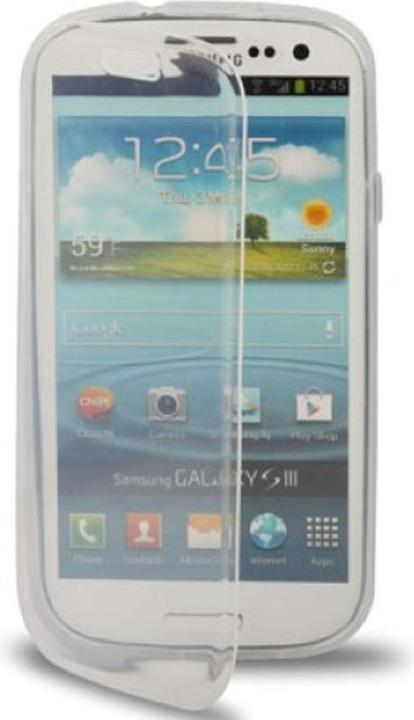Produktbild König Design Handyhülle Flip Quer für Handy Samsung Galaxy S3 Transparent (Samsung Galaxy S3 Neo, Samsung Galaxy S3)