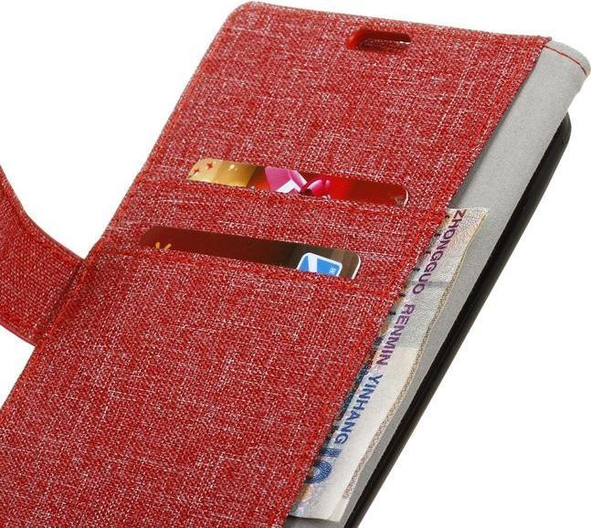 Actual product image MU Classic Leather/fabric cover (Motorola Moto X4)