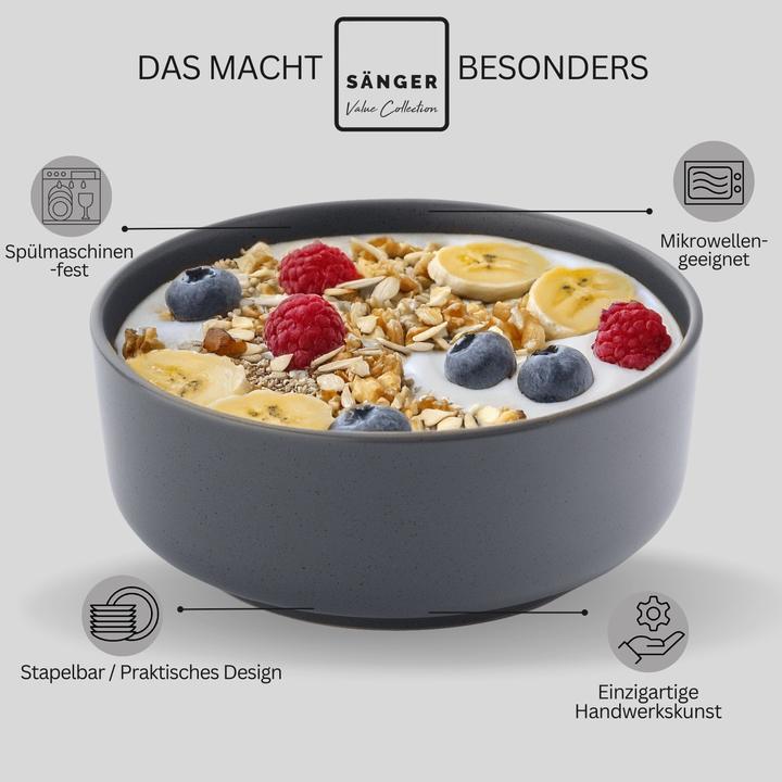 Produktbild Sänger Schalen Set (16.50 cm, 0.78 l, 6 x)