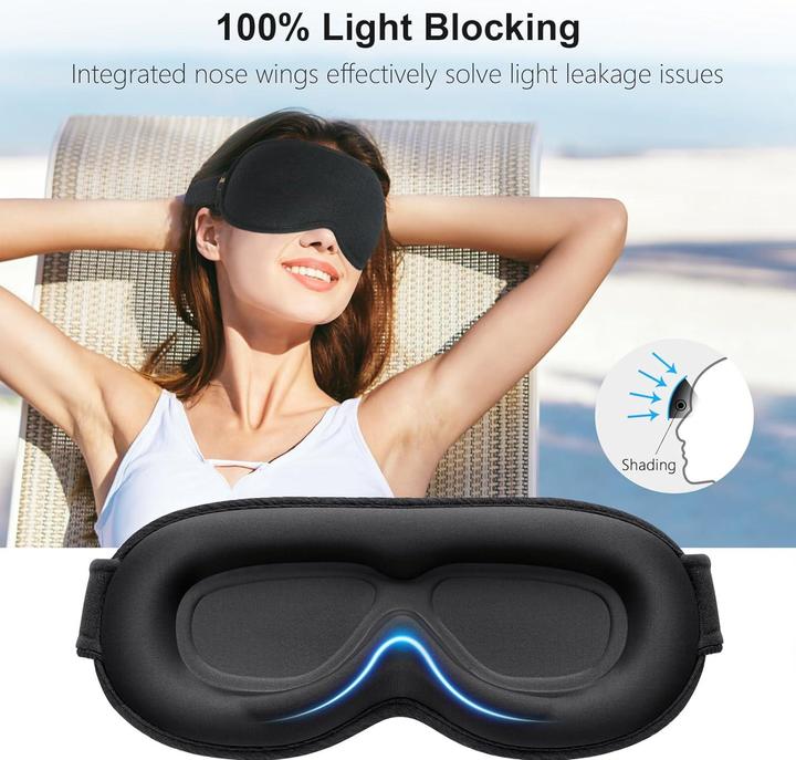 Actual product image Gritin Sleep mask 3D Pro (Sleeping mask)