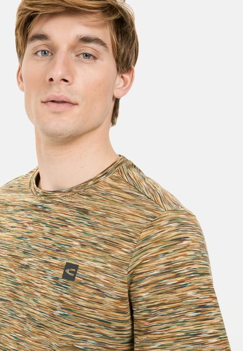 Image du produit Camel Active Kurzarmshirt mit geripptem Kragen (XL)