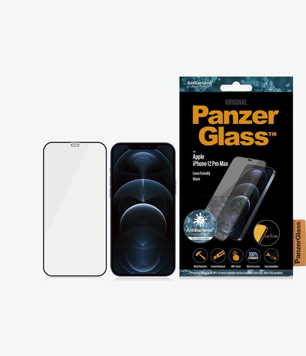 Actual product image PanzerGlass Edge-to-Edge (1 Piece, Apple iPhone 12 Pro Max)