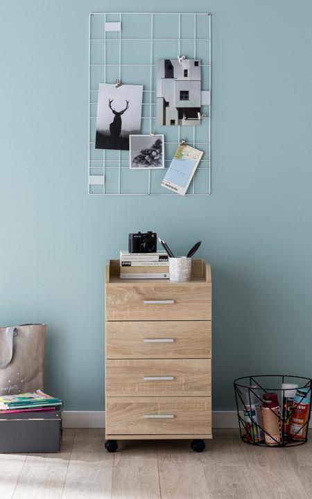 Image du produit FineBuy Conteneur roulant (33 x 40 x 71 cm)