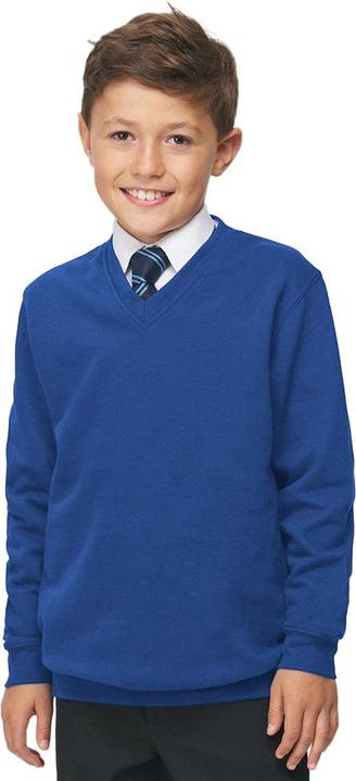Produktbild Awdis Academy Junior Schul Sweatshirt mit VAusschnitt (2 StückPackung) (104)