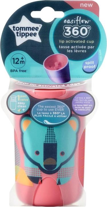 Productafbeelding Tommee Tippee Drinkbeker 360 Easiflow 250ml roze (44720811)