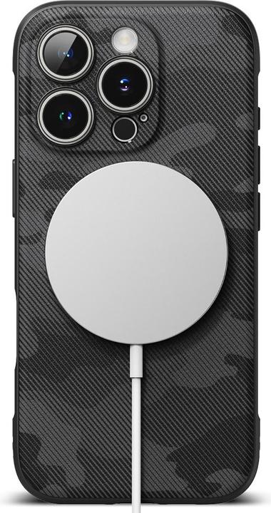 Actual product image Ringke Case for iPhone 16 Pro ONYX MAGNETIC CAMO BLACK (Apple iPhone 16 Pro)