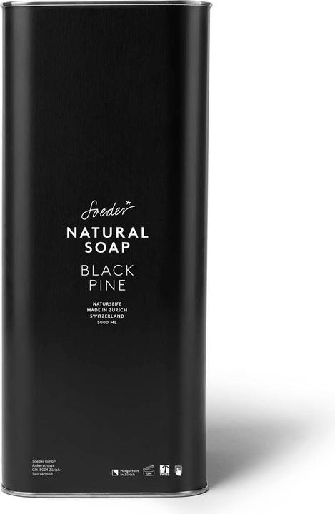 Actual product image Soeder* Natural Soap Black Pine (Liquid soap, 5000 ml)