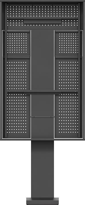 Produktbild Hagor ScreenOut OH 75 Portrait Standsystem fuer Samsung OH75 Serie Installation im Portrait-Format o