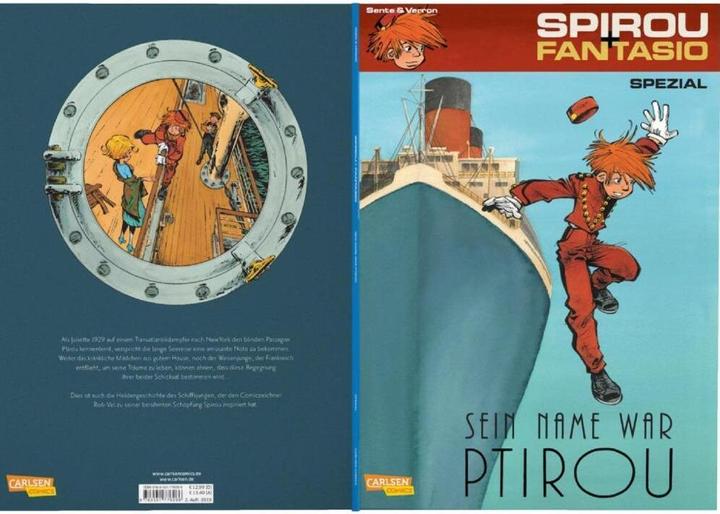Actual product image Spirou & Fantasio Spezial 25: Sein Name war Ptirou (German, Yves Sente, 2018)