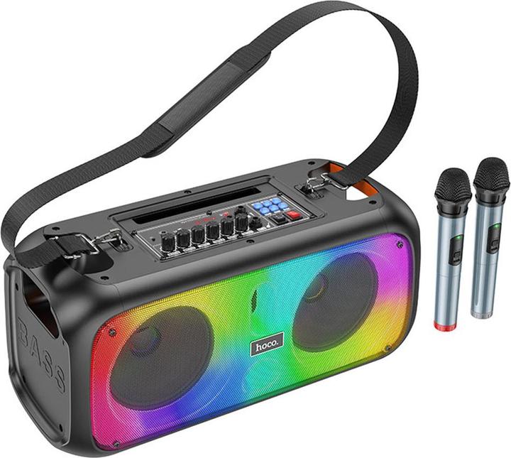 Produktbild Hoco BS54 Party Bluetooth Lautsprecher inkl. Mikrofon (3 h, Akkubetrieb)