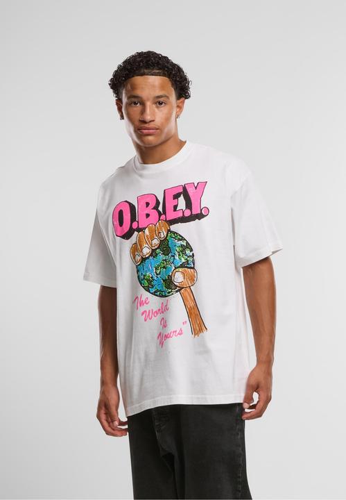 Actual product image Obey The World Is Yours T-Shirt - 121935 (XL)