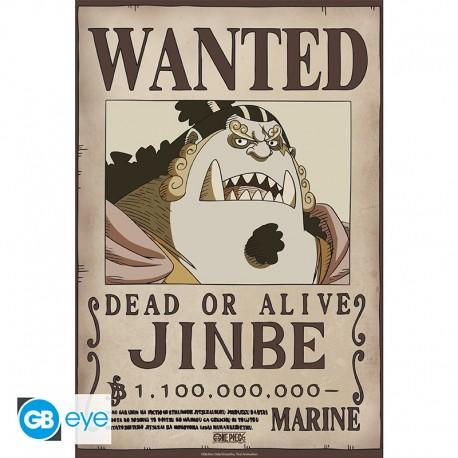 Image du produit GB Eye One Piece Poster Chibi: Wanted Jinbe Wano 52x38cm
