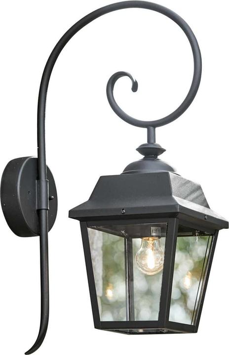 Image du produit Loberon Applique d'extérieur Lewarde noir (E27, IP23)