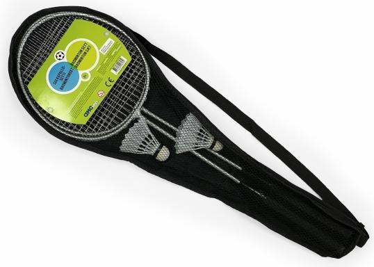 Actual product image Spring Summer Spring-summer badminton set with 2 rackets, 2 balls