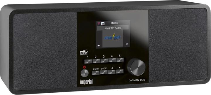 Image du produit Imperial Dabman i220 (DAB+ DAB, Webradio, VHF, Bluetooth, WiFi)