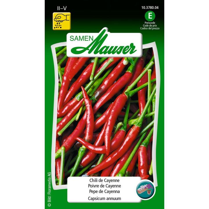 Image du produit Samen Mauser Pepperoni Chili de Cayenne (Graines de légumes)