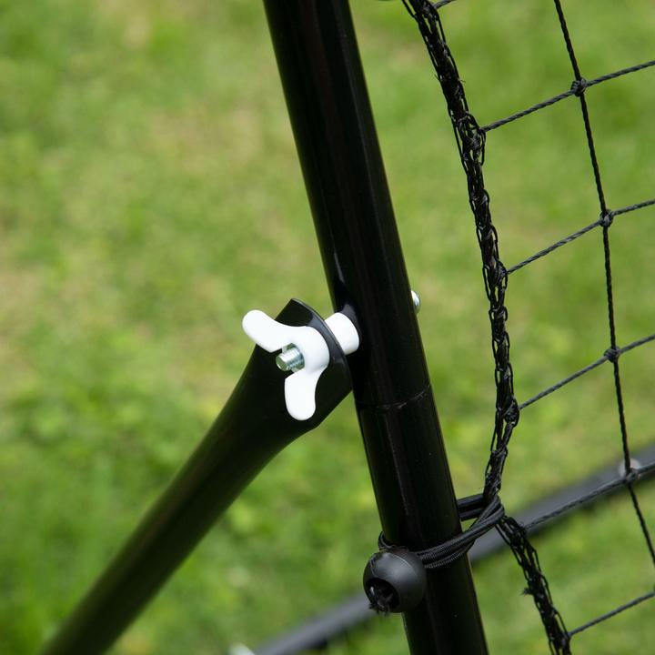 Actual product image Homcom Football Rebounder with adjustable angles