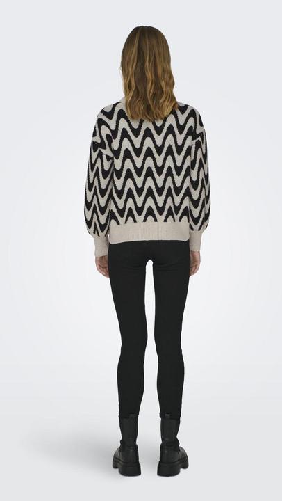 Actual product image Only Patterned knitted jumper (M)