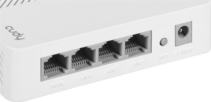 Actual product image Cudy Router WiFi WR300 N300 4xLAN 1xWAN