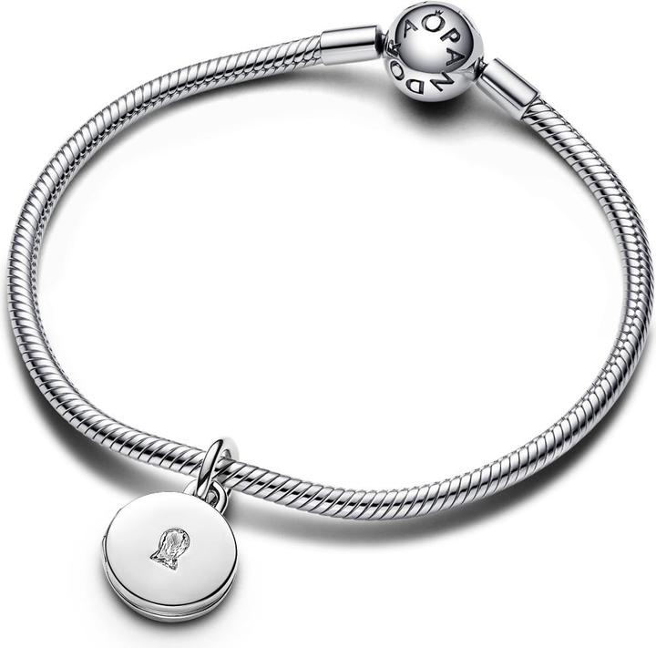 Immagine prodotto Pandora Ciondolo con cerniera e incisione Charm d'amore (Argento 925)