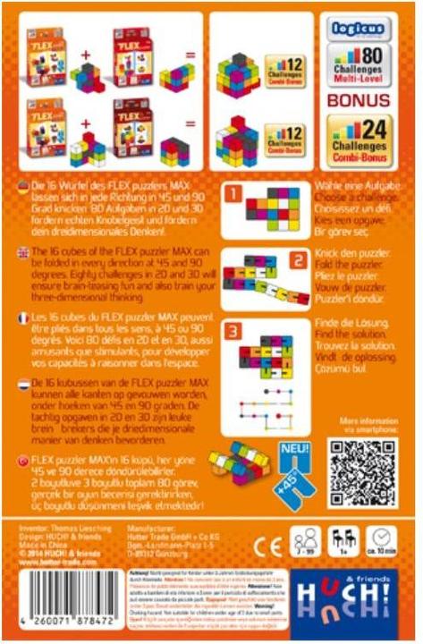 Productafbeelding Flex Puzzelaar Max (Duits, Frans, Engels)