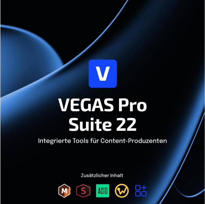 Magix VEGAS Pro Suite 22 Download Code (1 User, 1 Geräte/User, unbegrenzt)