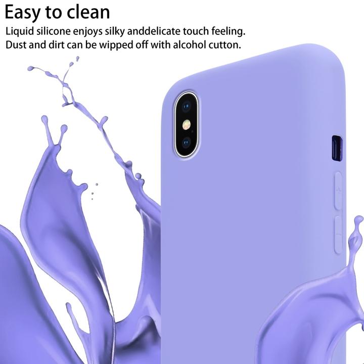 Produktbild Cadorabo TPU Cover Handy Kette Liquid (Apple iPhone X)