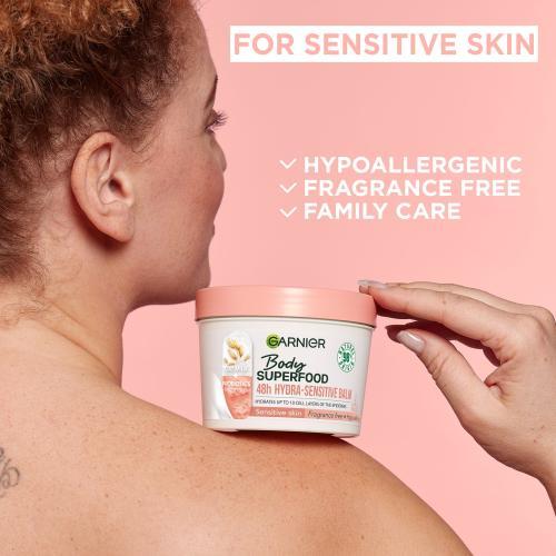 Actual product image Garnier Body Superfood 48h Hydra-Sensitive Balm (Body cream, 380 ml)