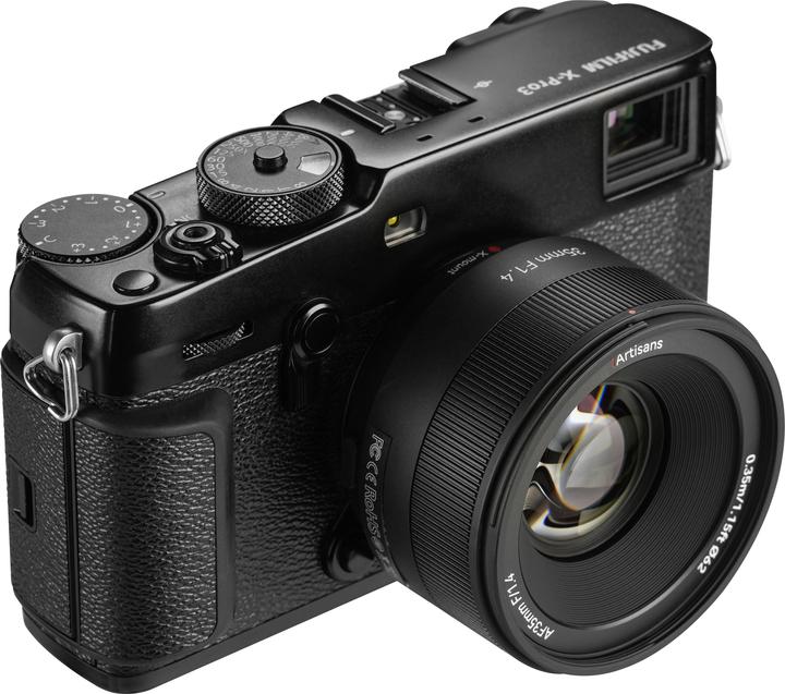 Actual product image 7artisans AF35F14B-FX AF35mm F1.4 Fuji (FX Mount) (Fujifilm X, APS-C / DX)