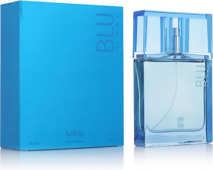 Actual product image Ajmal Blu Femme by Eau de Parfum Spray 50 ml (Eau de parfum, 50 ml)