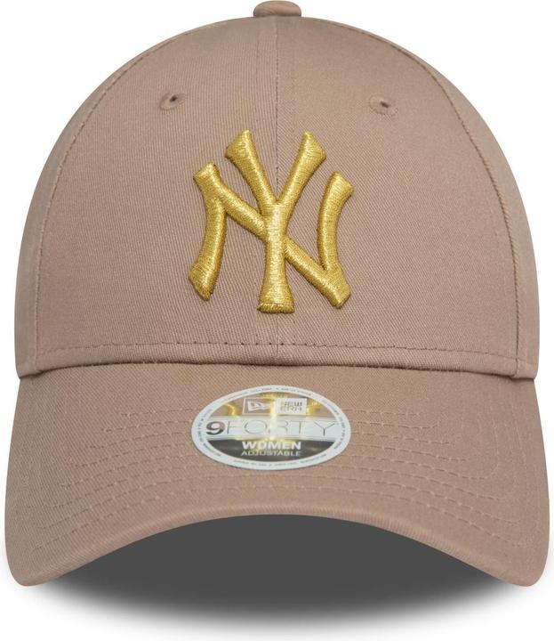 Actual product image New Era 9Forty Metallic New York Yankees Ash