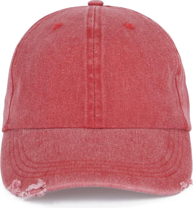 Produktbild K-up Vintage Baseballcap mit angeblichem Riss-Effekt (One Size)