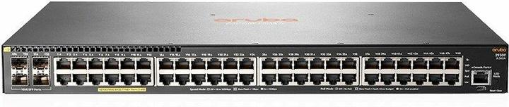 Produktbild HPE E Aruba 2930F Switch 4 SFP Ports, PoE+ Layer 3, VSF Stacking, RIP Routing, Access OSP (48 Ports)