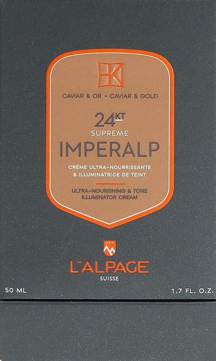 Produktbild L'Alpage Suisse L'ALPAGE Imperalp Crème strahlender Teint ultra-pflegend, 50 ml (50 ml, Tagescreme)
