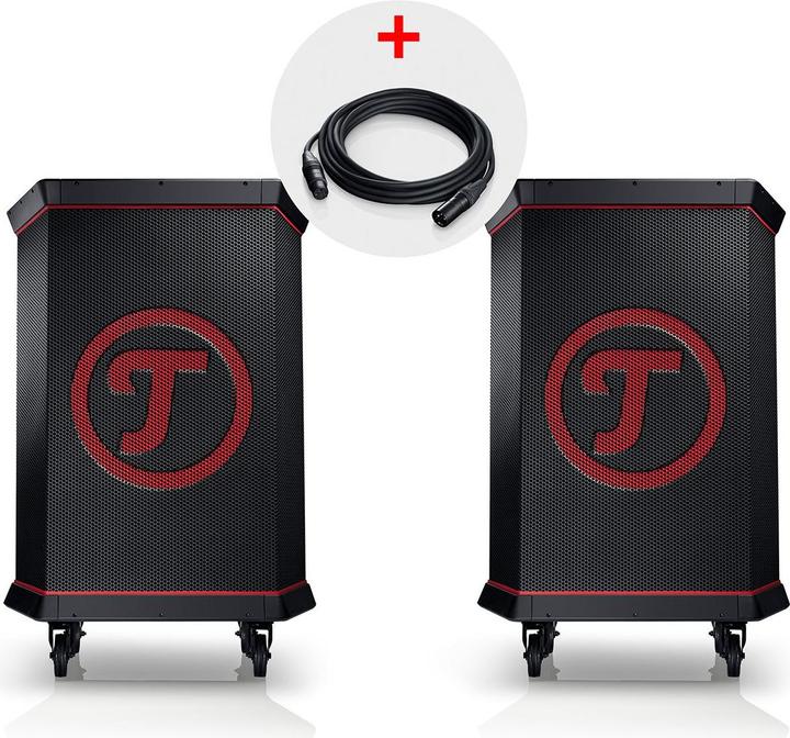 Produktbild Teufel Rockster Stereo Set (20 h, Netzbetrieb, Akkubetrieb)