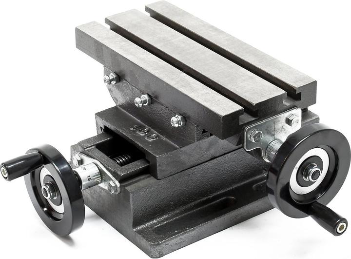 Produktbild Wiltec 2-Achsen Kreuztisch 220x100mm Koordinatentisch Frästisch aus Gusseisen (220 mm)