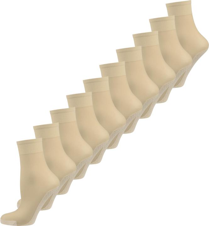 Immagine prodotto Nur Die Calzini di base con suola in cotone (confezione da 10, 39 - 42)