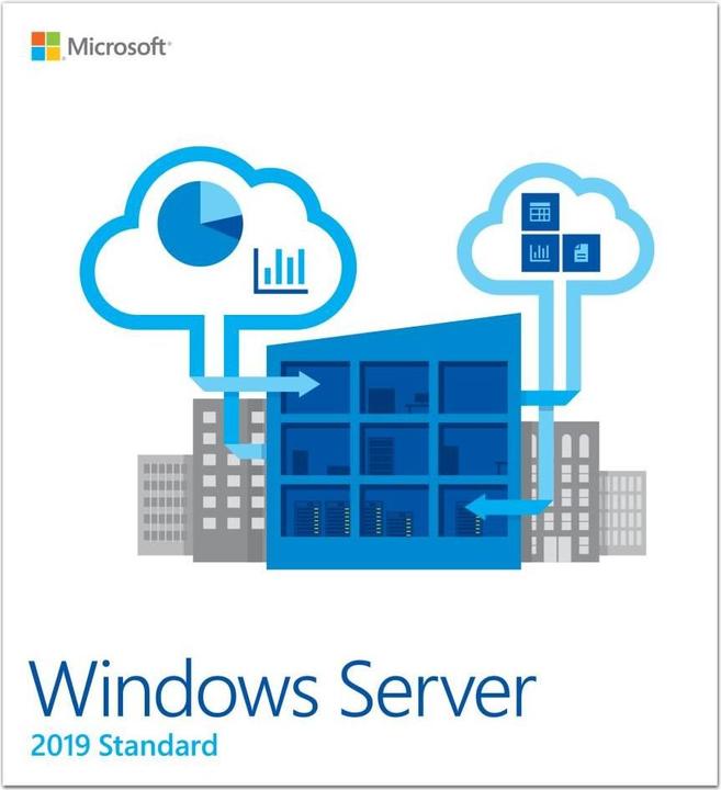 Actual product image Microsoft SB WIN SERVER STANDARD 2019 (16 User, unlimited)