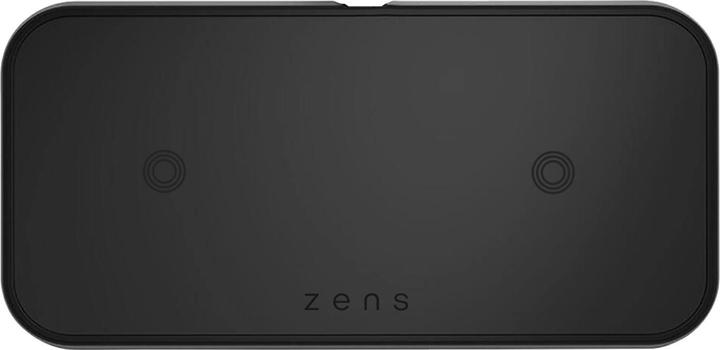 Actual product image Zens Aluminium Dual Fast Wireless Charger 30W USB PD (20 W)