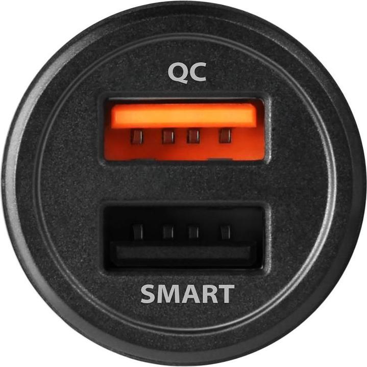 Actual product image Axagon PWC-QC5 - car - cigarette lighter - 12 V - black