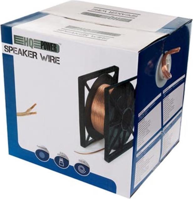 Actual product image Cables SPEAKER WIRE - TRANSPARENT - 2 x 4.00 mm² - 100 m (100 m, 4 mm²)
