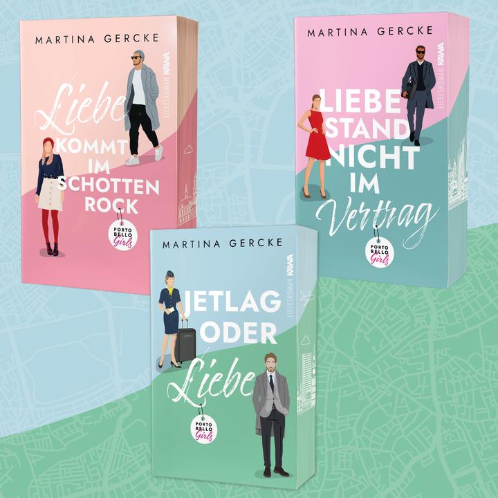 Actual product image Jetlag oder Liebe (German, Martina Gercke, Kampenwand Publishing House, 2025)