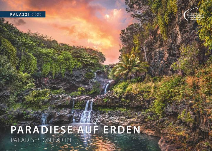 Image du produit Paradis sur Terre 2025 - Calendrier photo 70x50 cm - Nature & Paysage - calendrier mural de haute (50 x 70 cm, Couverture rigide, Allemand, Français, Anglais)