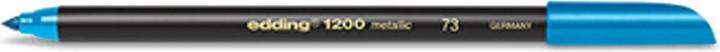 Actual product image Edding Fibre Pen Metallic Colour Pen (Blue, 1 x)