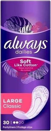 Produktbild Always Dailies Weich wie Baumwolle Grosse Slipeinlagen (1 x)