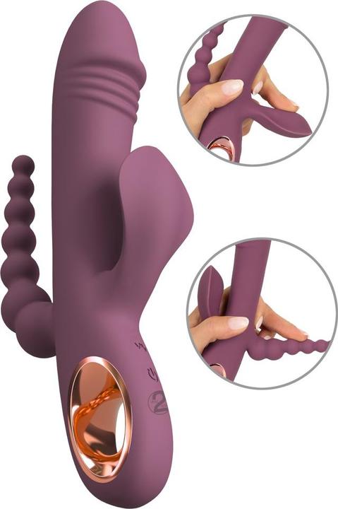 Productafbeelding You2Toys Slim Triple Plum