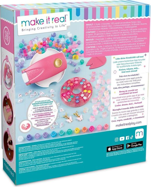 Actual product image Make it Real Hair styling set