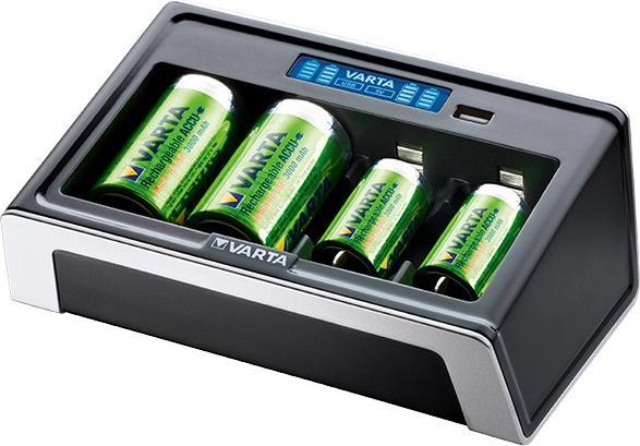 Produktbild Varta LCD Universal Charger (1 Stk., AAA, D, AA, C, Ladegerät ohne Akku)